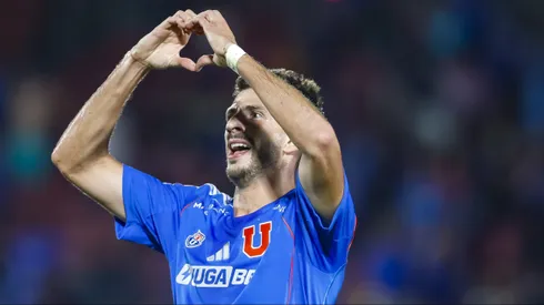 Lucas Di Yorio marcó dos goles con Universidad de Chile.