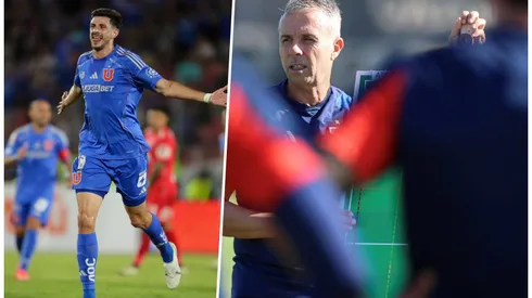 Gustavo Álvarez tapa su pizarra para mover la formación de la U.