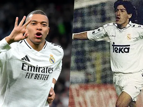 Ni Cristiano pudo: El récord de Zamorano que busca Mbappé