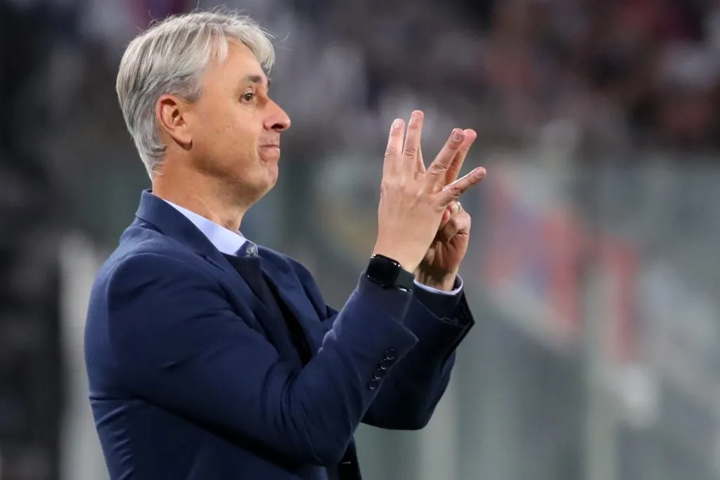 Tiago Nunes desclasificó su manera de ver los partidos. (Jonnathan Oyarzun/Photosport).