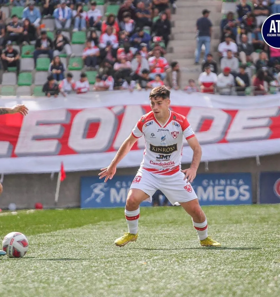 David Tati fue parte del plantel 2023 de Deportes Copiapó. (Foto: Instagram de David Tati)