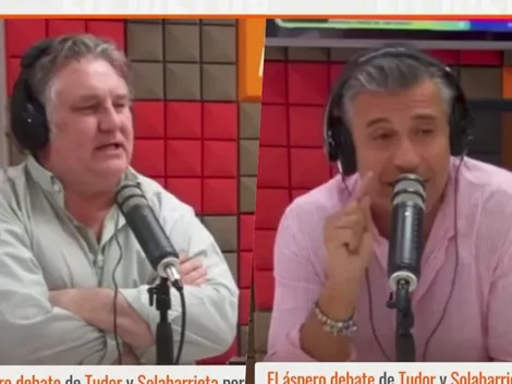 La fuerte discusión de Tudor y Solabarrieta por los juveniles