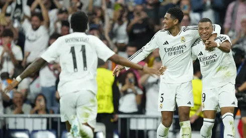 Bellingham junto a Mbappé esperan por Rodrygo.