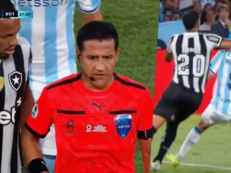 Árbitro chileno cobra polémico penal en la Recopa