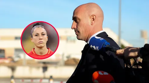 Jenni Hermoso y Luis Rubiales