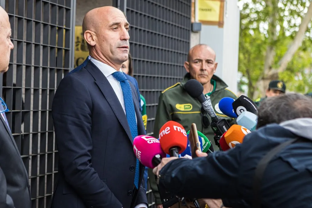 Luis Rubiales habla en los juzgados de Majadahonda-