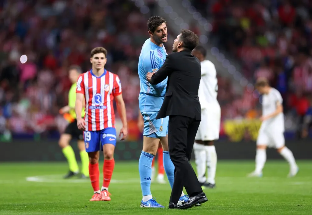 Simeone enfrentó al Real Madrid hace pocos días: el duelo terminó 1-1