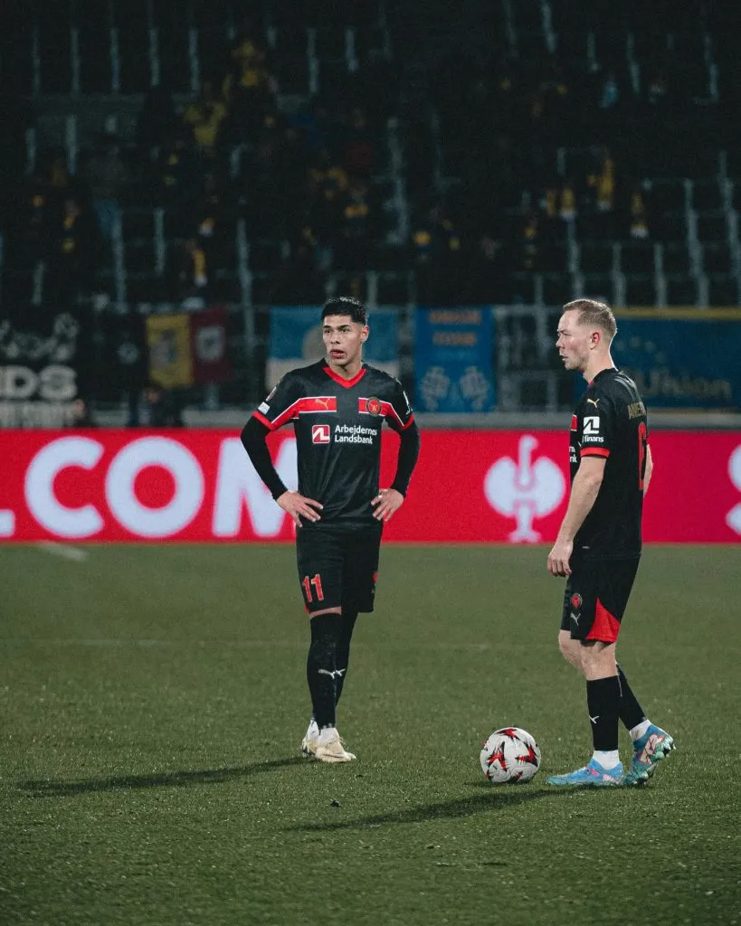 Osorio vive su segunda temporada en Dinamarca. Imagen: Instagram
