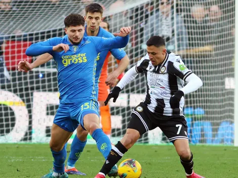 Sánchez sorprende en formación del Udinese vs Lecce