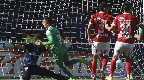 Michael Fuentes Vadulli abrió el marcador para los tanos.