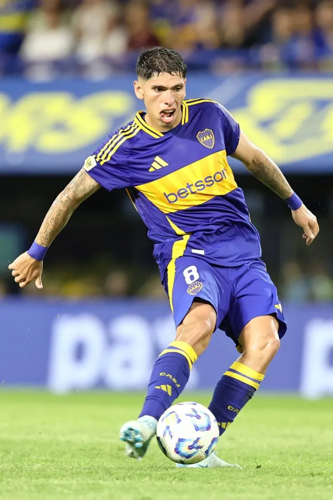 Carlos Palacios, el “heredero de Riquelme” en Boca Juniors (Imago)