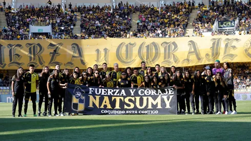 El emotivo tributo de Coquimbo Unido a Natsumy Millones.