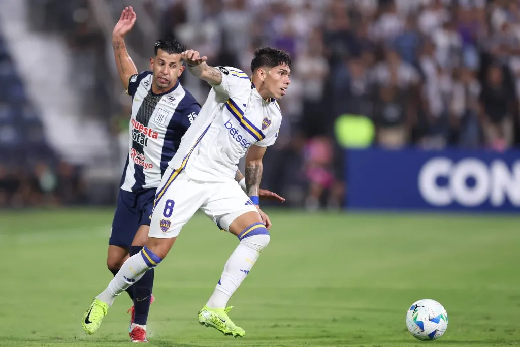 Carlos Palacios es duda en Boca ante Alianza. Foto: Imago