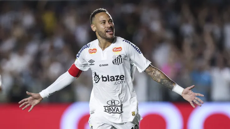 Neymar brilla en Brasil.