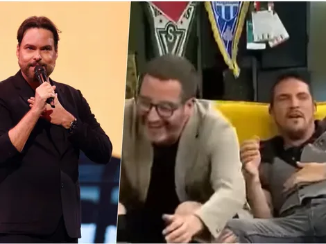 Mark González se ríe de George Harris con un antiguo chiste