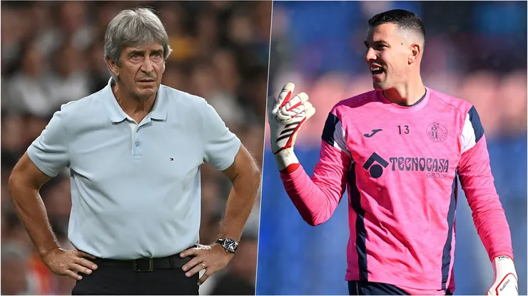Manuel Pellegrini fue criticado por el arquero del Getafe y respondió con todo.