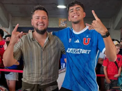 ¡En el bombo! Waldo Ponce vibra como barrista de la U