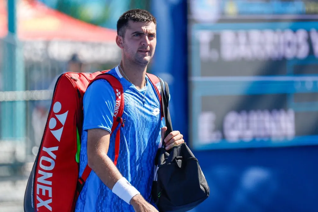 Tomás Barrios debutará este lunes en el Chile Open. Foto: Imago