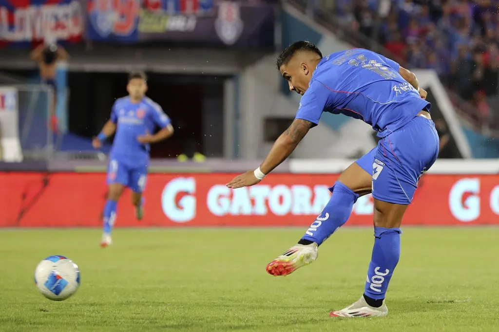 Nico Guerra y un nuevo tanto en la U: Peric avisa que será el goleador de la Liga de Primera.