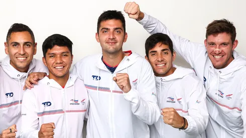 Alejandro Tabilo, Matías Soto, Tomás Barrios, Cristian Garin y Nicolás Jarry