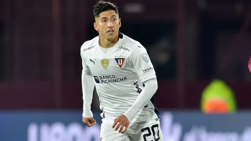 Fernando Cornejo anotó su primer gol del año con Liga de Quito.