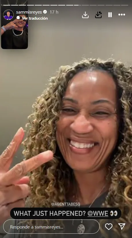 (Foto: Captura Instagram de Sammis Reyes)