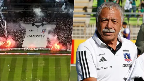 El homenaje a Carlos Caszely en el Monumental