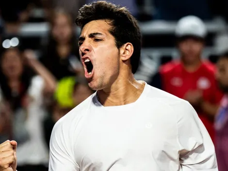 Garin se abuena con el público chileno luego de la Copa Davis