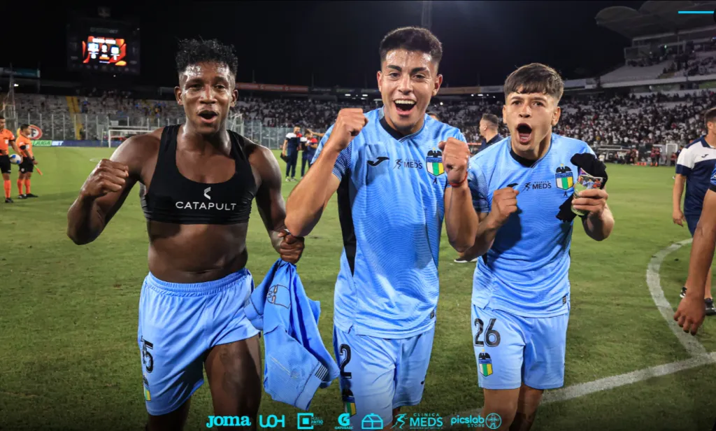 Yorman Zapata, Moisés González y Rodrigo Godoy. (Foto: O’Higgins).