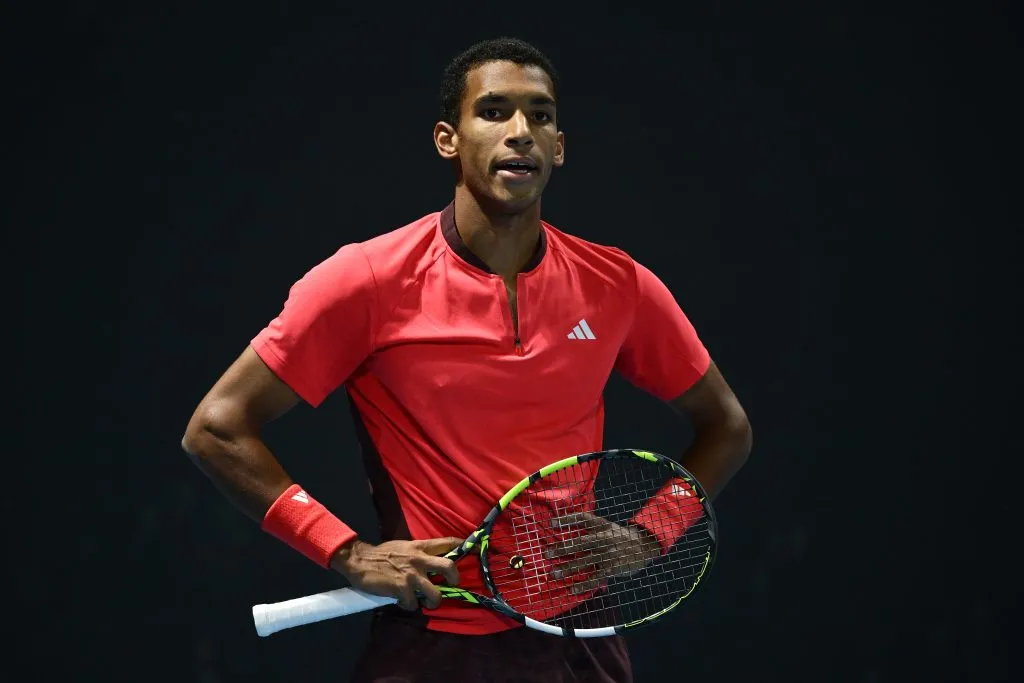 Félix Auger-Aliassime le ganó a Bublik en Dubai. (Photo by Hannah Peters/Getty Images)