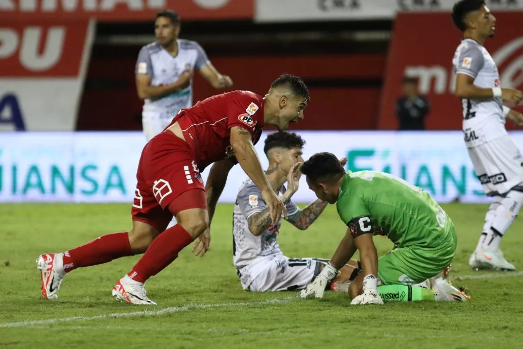 Graciani anotó el 1-1 ante Deportes Limache. (Mauricio Ulloa/Photosport).