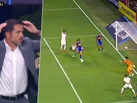 Video: el increíble gol que se perdió Cavani en Boca Juniors