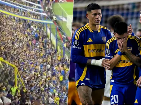 Se pudrió todo: fuerte cántico a Boca y Palacios tras eliminación