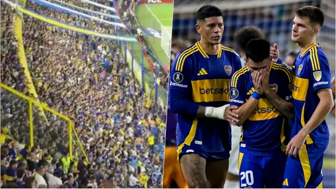 Hinchas de Boca cantan "que se vayan todos"
