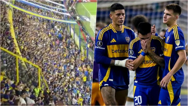 Hinchas de Boca cantan "que se vayan todos"