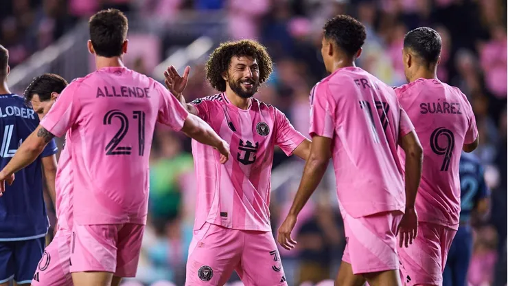 Maximiliano Falcón ya debutó en Inter Miami.