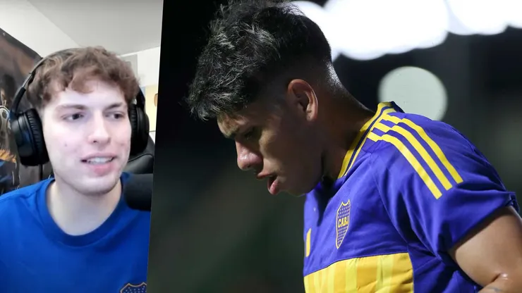 El streamer argentino blindó de las críticas a la 'Joya' tras la eliminación de Boca.