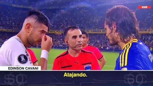 Cavani tomó una insólita decisión en los penales ante Alianza.