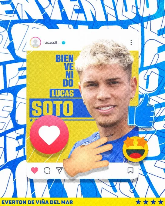 Lucas Soto deja Colo Colo y llega a los Ruleteros. Foto: Everton.