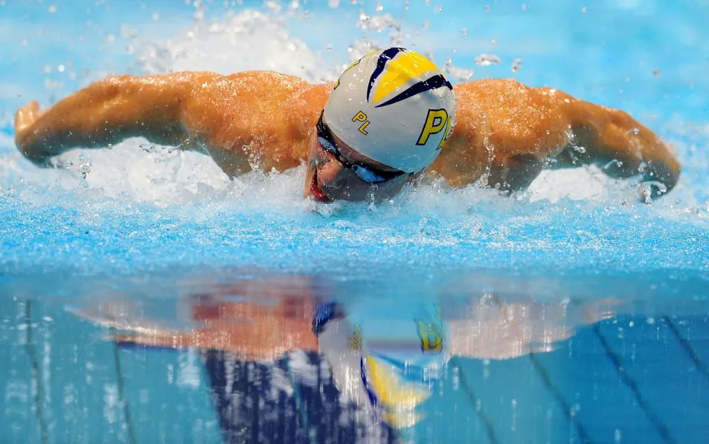 Antony James durante los Campeonatos Británicos de Natación de Gas en el Centro Acuático de Londres en 2012 (Getty Images)