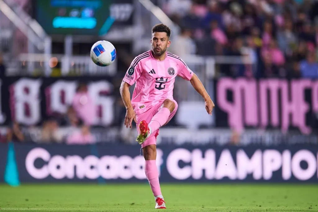 Jordi Alba fue la figura del Inter Miami ante el Sporting Kansas City. (Foto: José Luis Melgarejo | Imago).