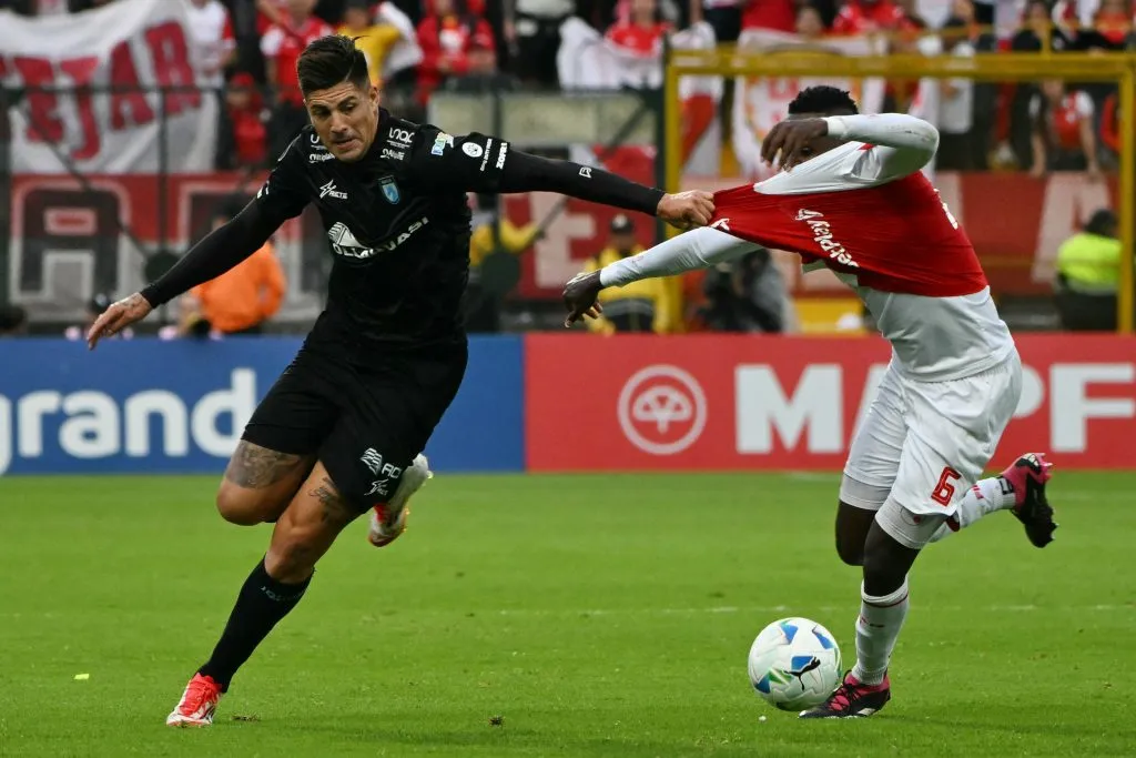 Iquique dio el golpe ante Sante Fe en Bogotá. Foto: Conmebol Libertadores