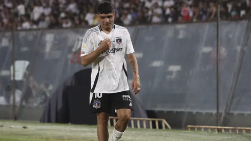 Claudio Aquino vio la roja contra Unión San Felipe.