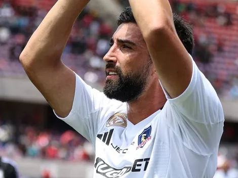 Emiliano le jura amor eterno a Colo Colo en sus 100 partidos