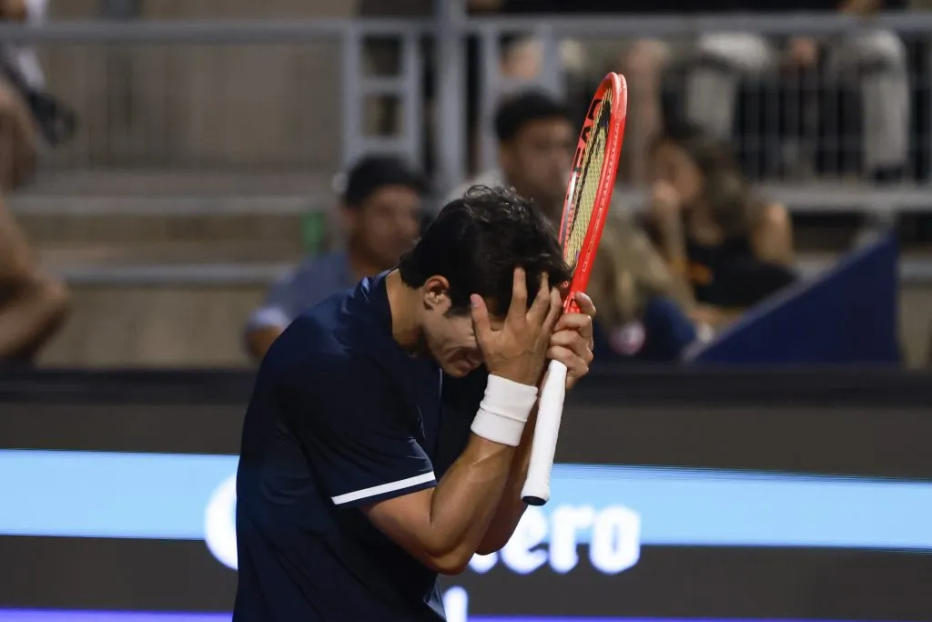 Se terminó la aventura de Cristian Garin en el Chile Open | Photosport