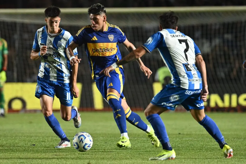Carlos Palacios participó en el duelo entre Boca Juniors y Argentino de Monte Maíz por la Copa de Argentina. (Foto: Luciano Bisbal/Getty Images)