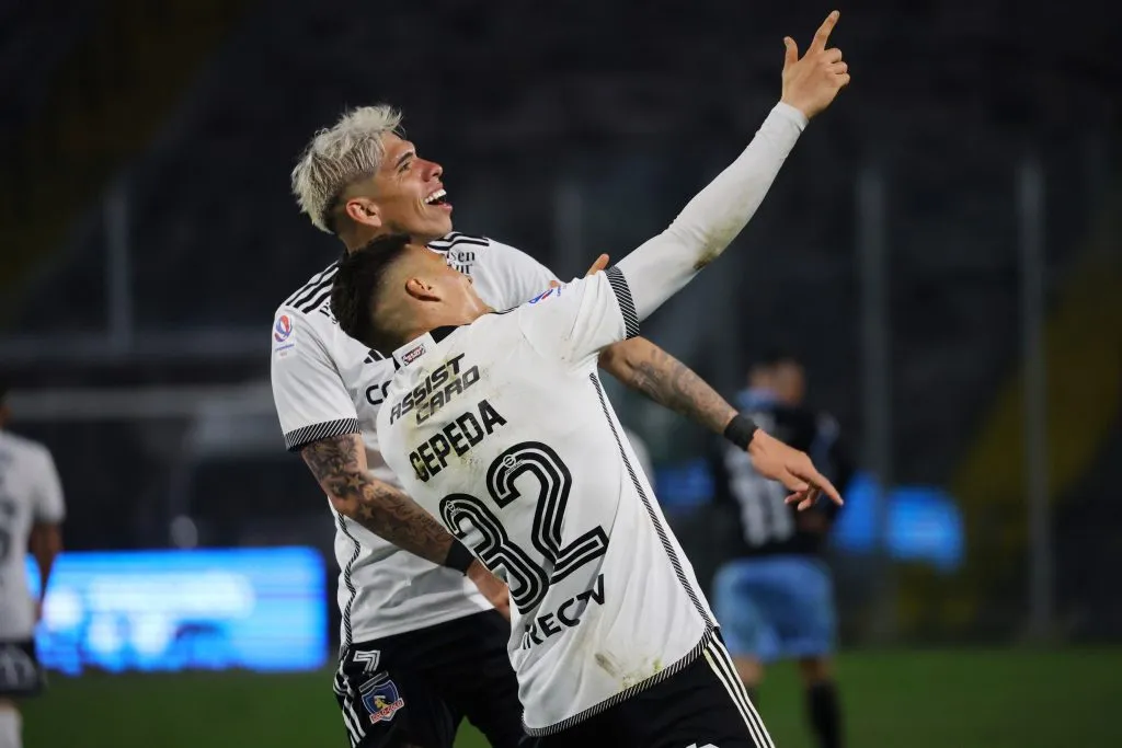 Cepeda y Palacios en Colo Colo