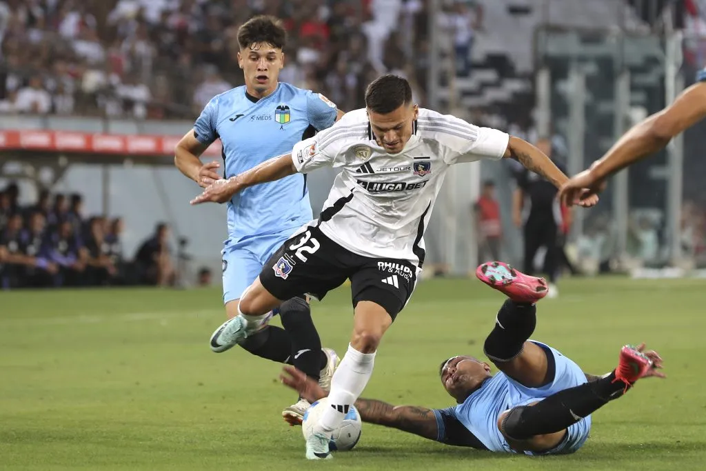 Lucas Cepeda no ha podido brillar como hace algunos meses en Colo Colo. | Foto: Photosport.