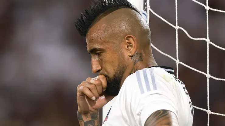 Arturo Vidal se lesionó ante O'Higgins.