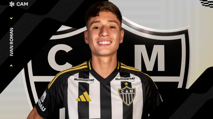 Iván Román es nuevo jugador del Atlético Mineiro.